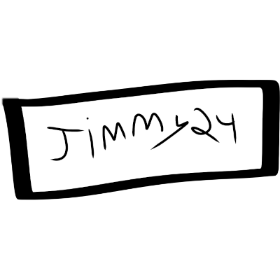  A rectangular box with the text 'Jimmy24' in it